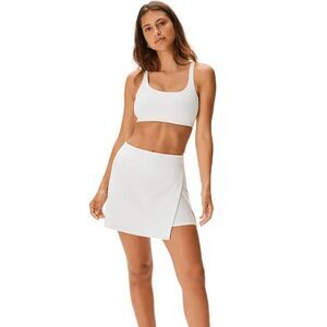 Outdoor Voices High-Rise A-Line Cut Court Skort™ 4.5″ White Size Medium NWT